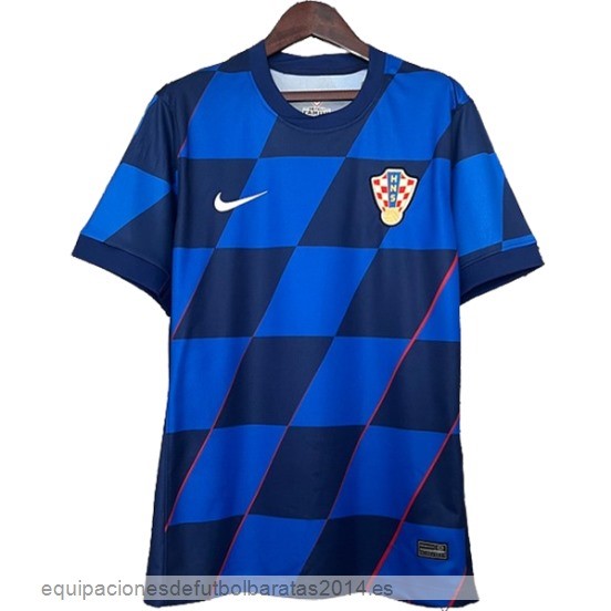 Nuevo Tailandia 2ª Camiseta Croacia 2024 Azul Baratas